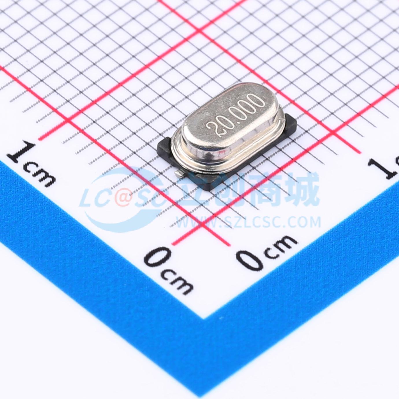 点击查看大图 S47SMD20.000M20PF20R30B3实物图