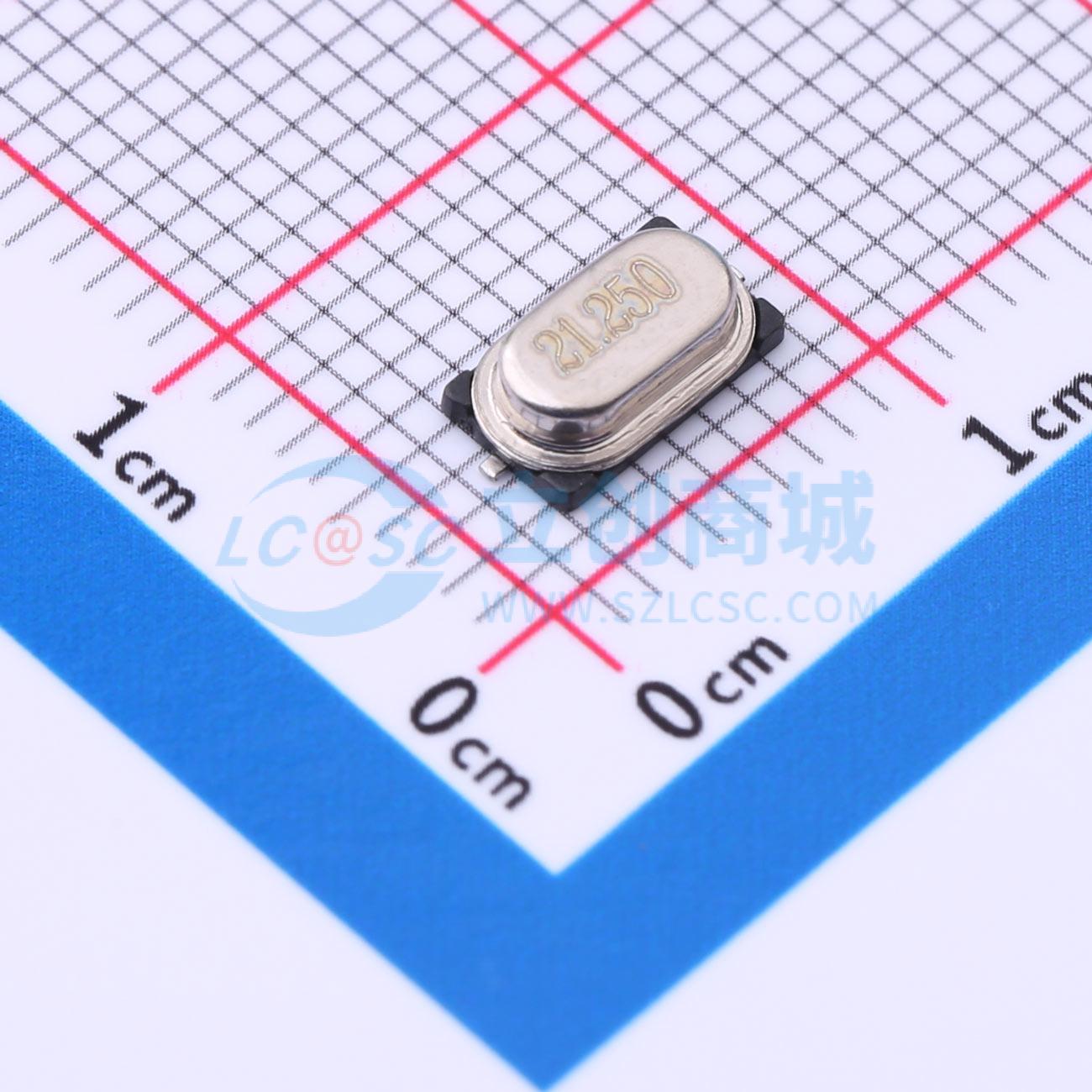 点击查看大图 S47SMD21.250M20PF20R30B3实物图