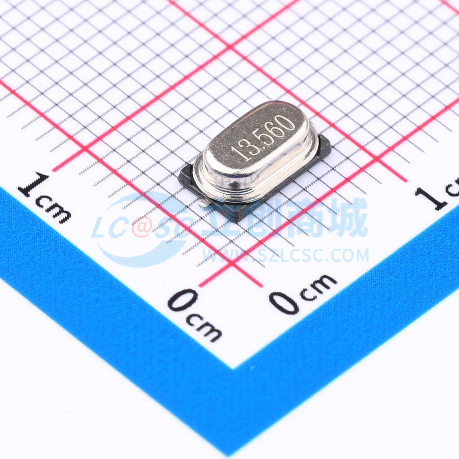 点击查看大图 S47SMD13.560M18PF20R30B3实物图