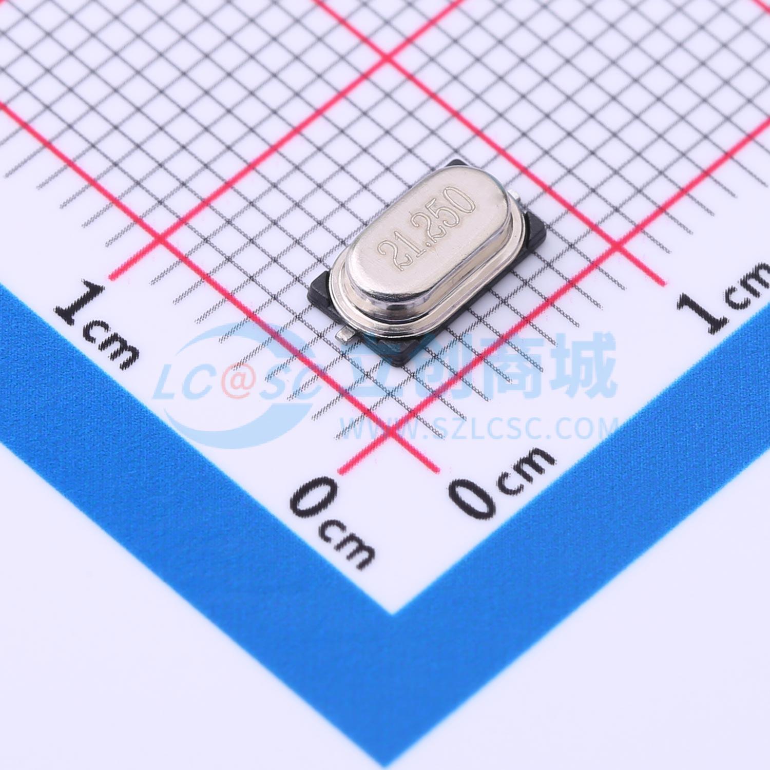 点击查看大图 S47SMD21.250M18PF10R30B3实物图