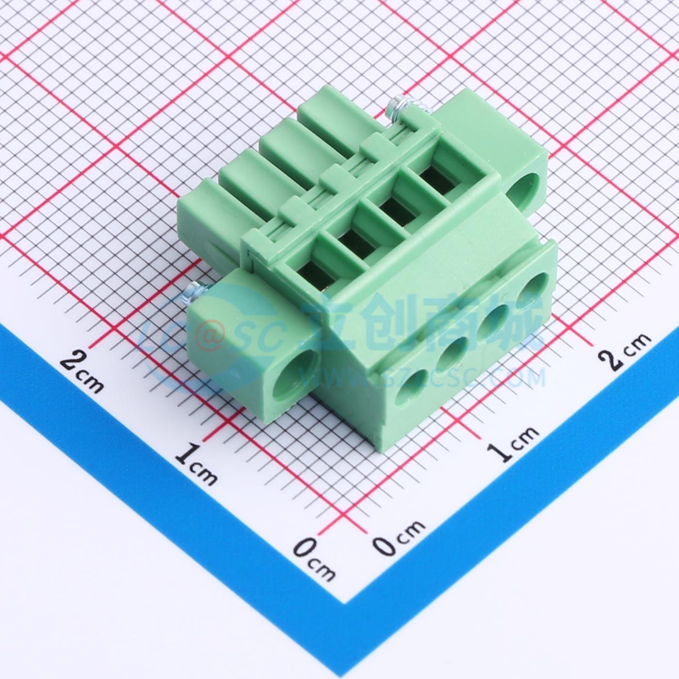 DB2EKBM-3.5-4P-GN-S实物图