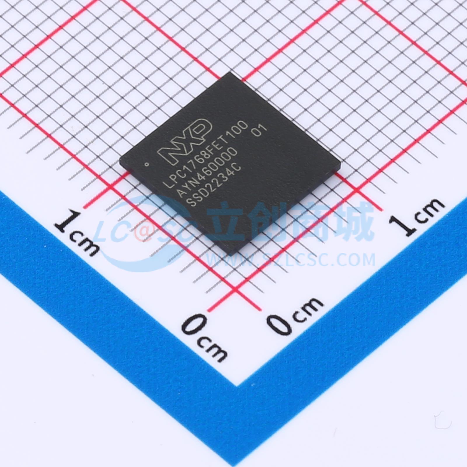 LPC1768FET100,551实物图