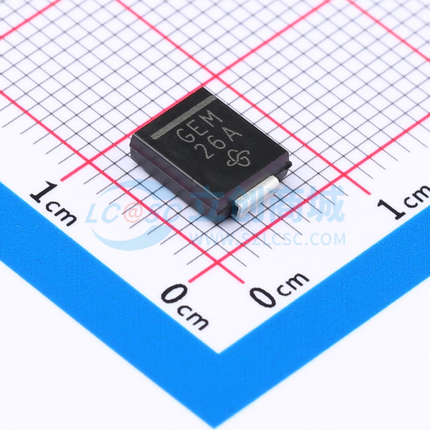 点击查看大图 SMCJ15A-E3/9AT实物图