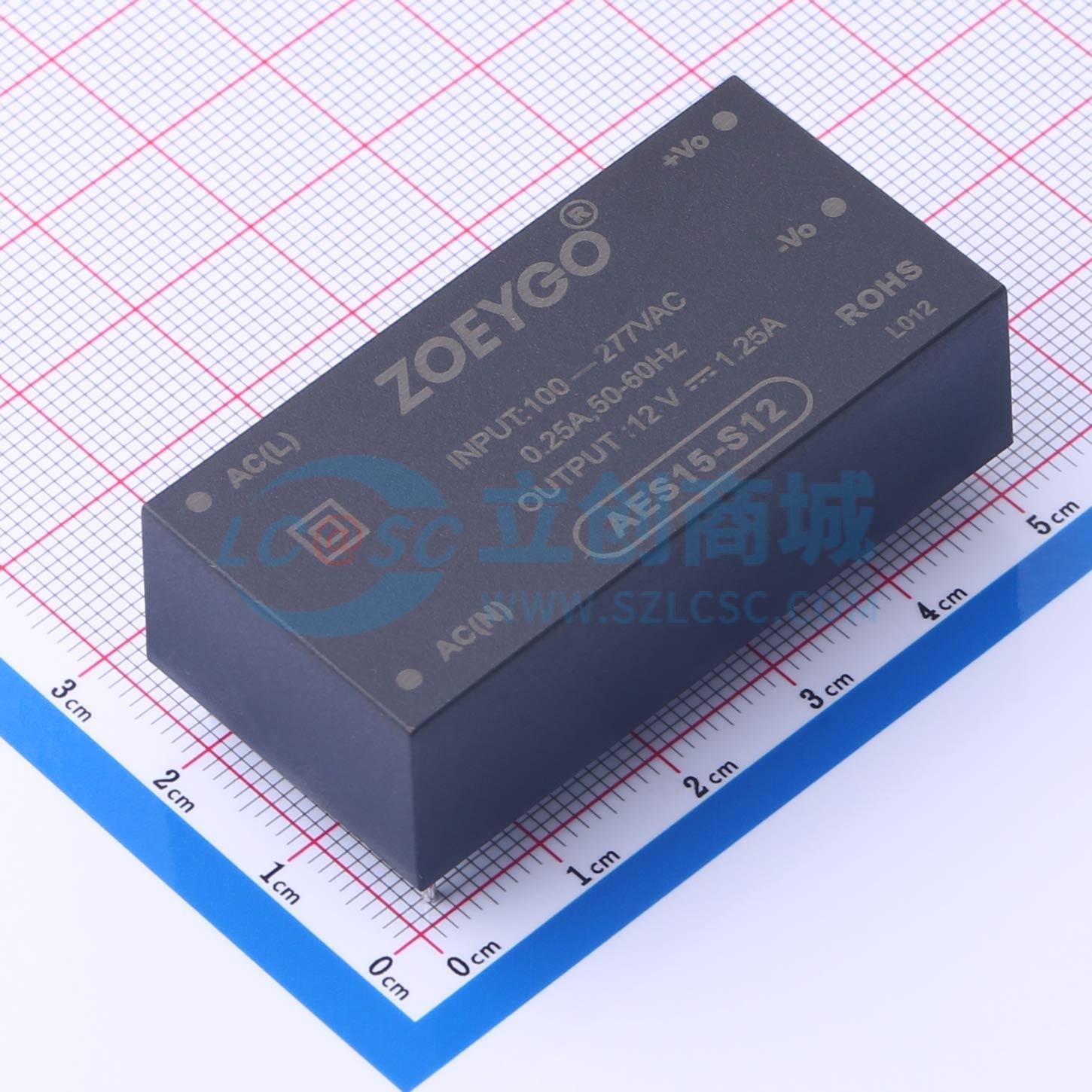 点击查看大图 AES15-S12实物图