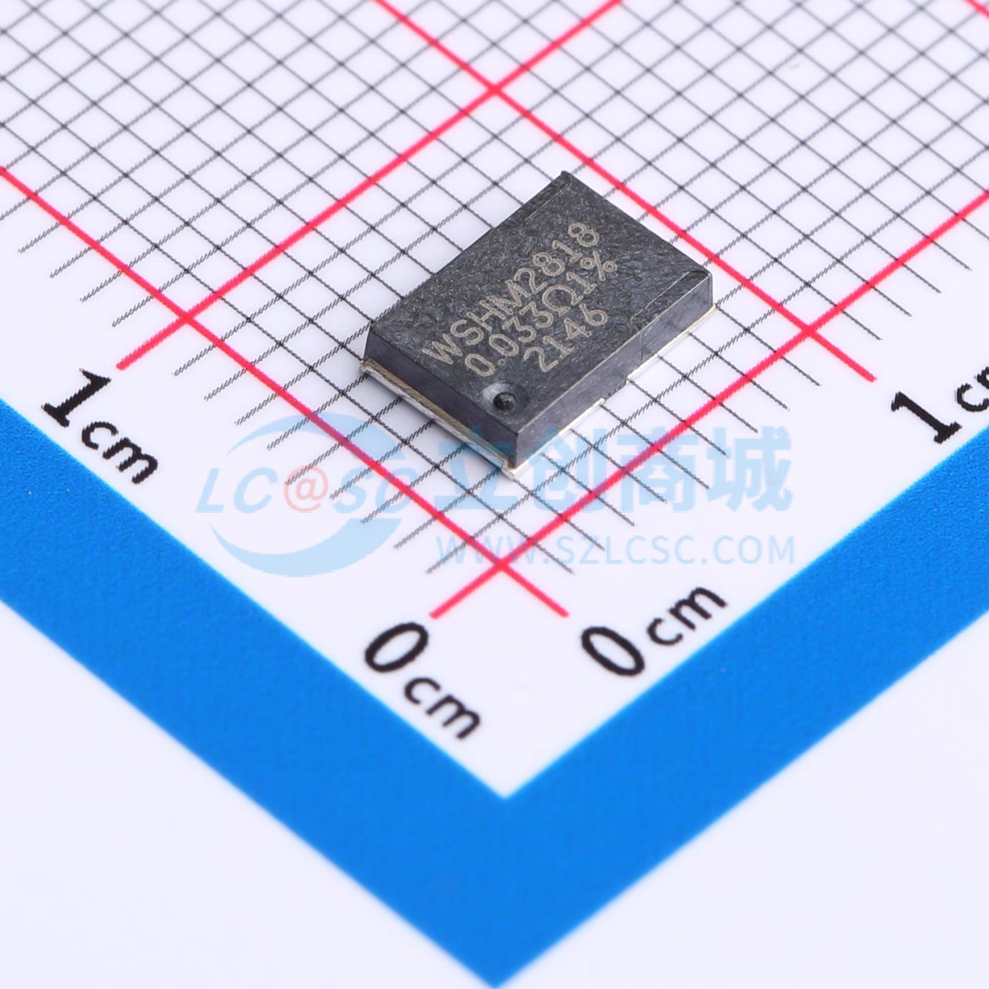 点击查看大图 WSHM2818R0330FEA实物图