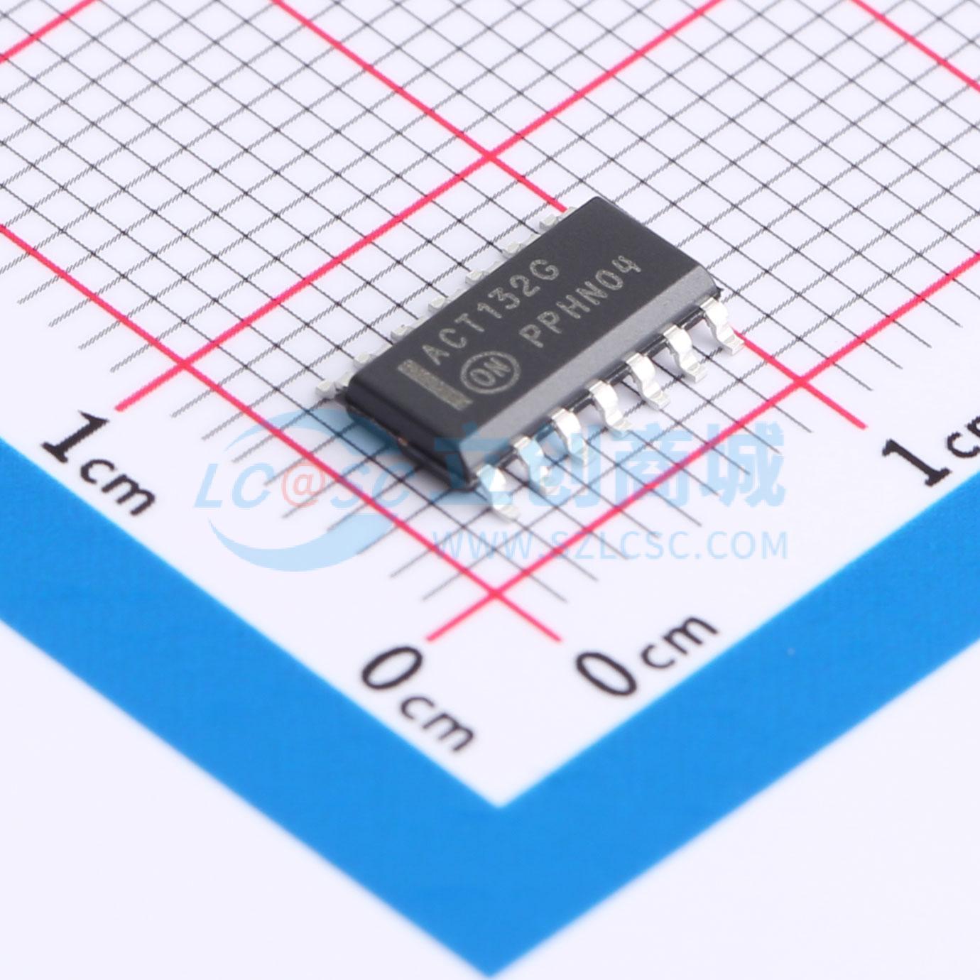 点击查看大图 MC74ACT132DR2G实物图