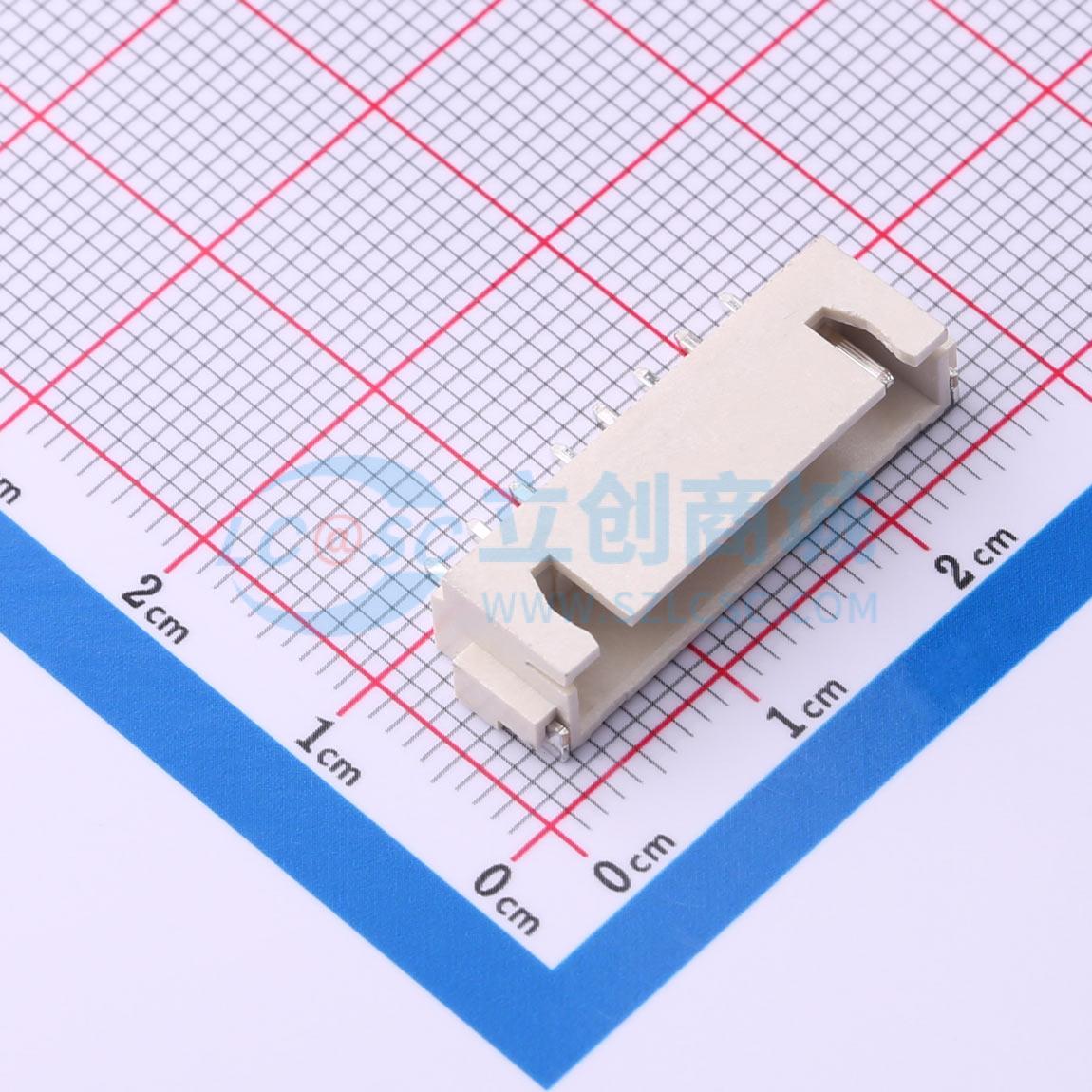 点击查看大图 HX 2.54-8P WT实物图