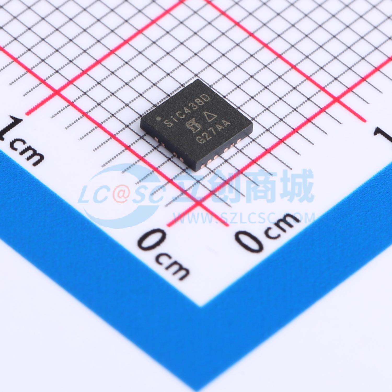 点击查看大图 SIC438DED-T1-GE3实物图