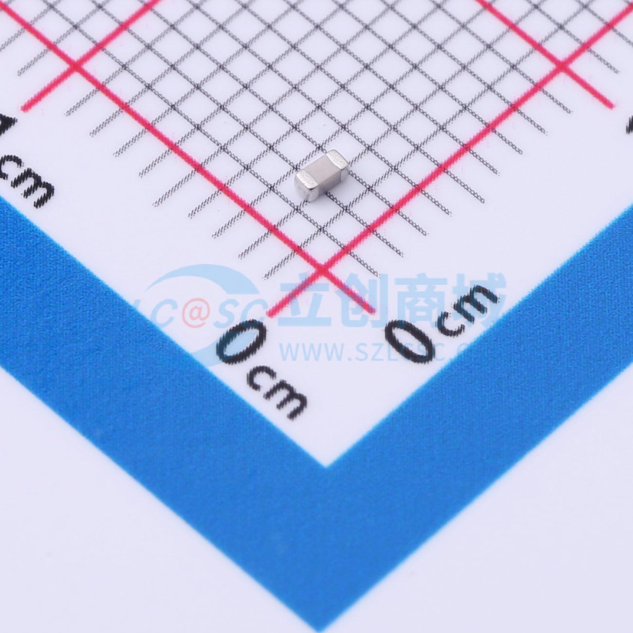 点击查看大图 VJ0603A180FXACW1BC实物图