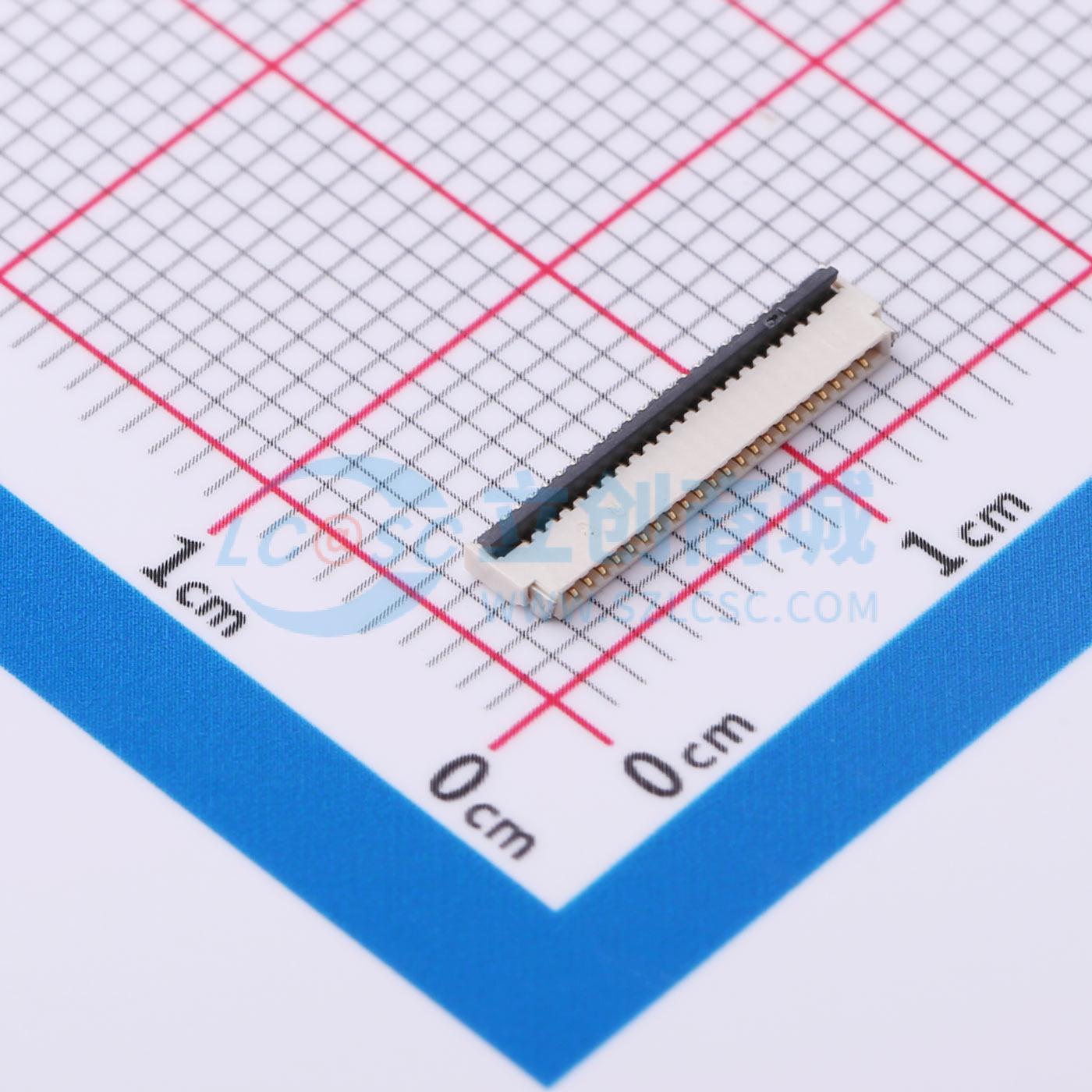 FPC-0.5HF-22PWBH10实物图