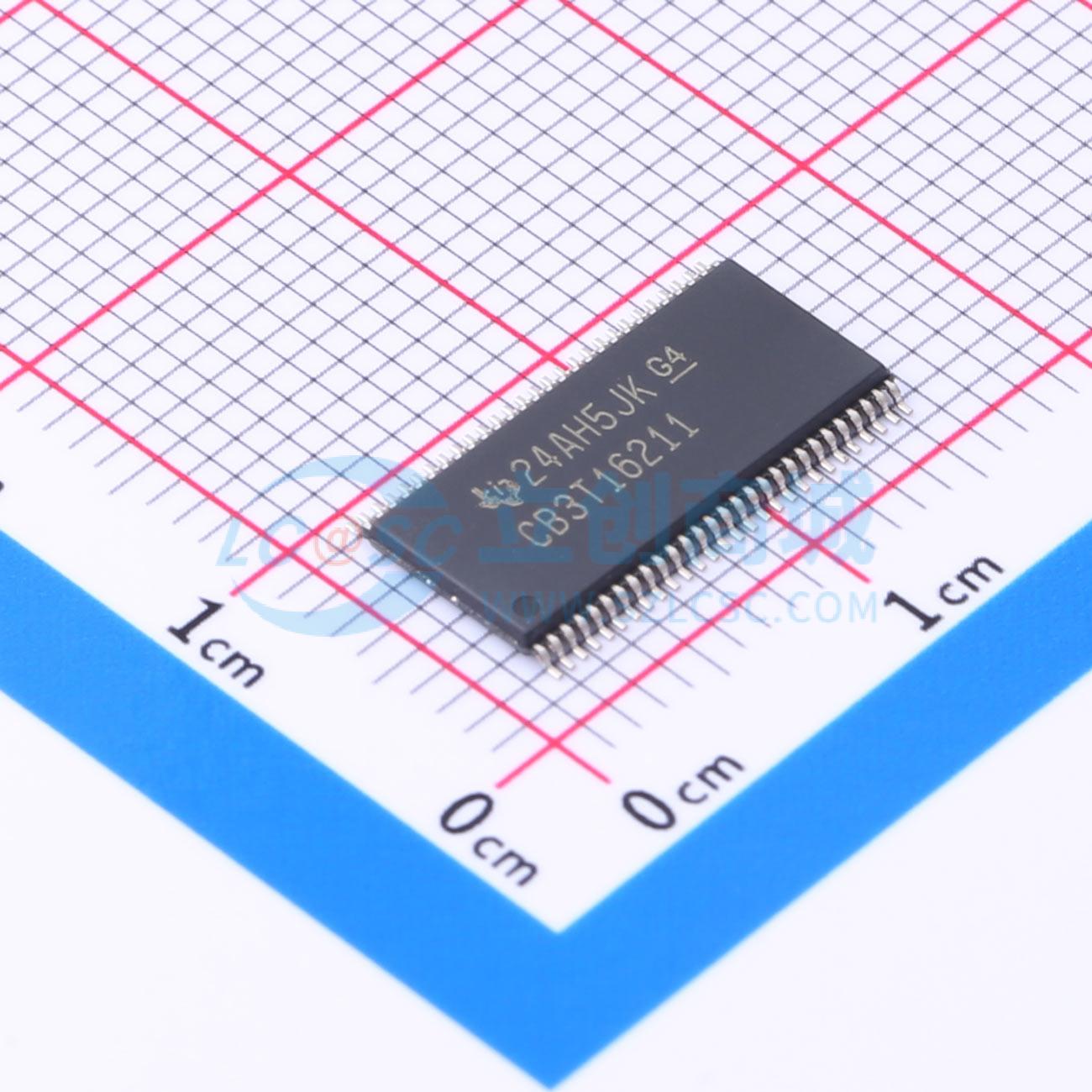 点击查看大图 SN74CB3T16211DGGR实物图