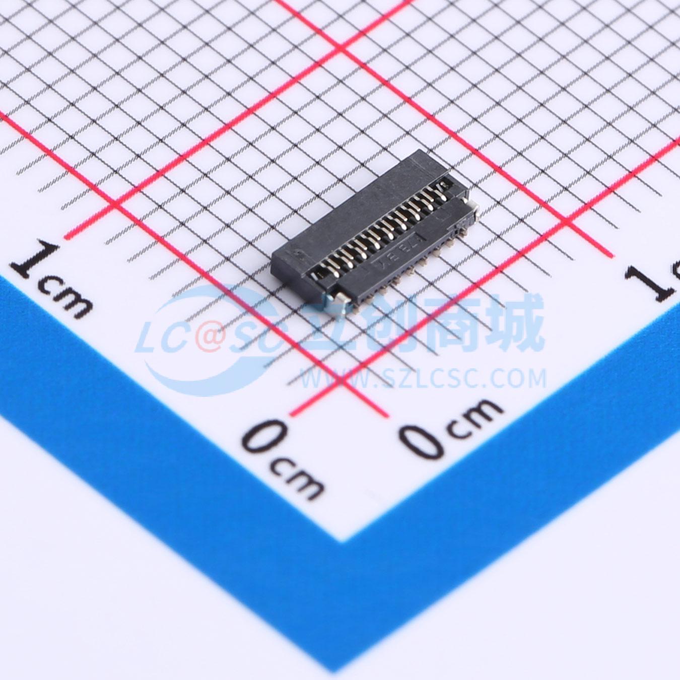 点击查看大图 FPC-0.3FX-17PWBH10实物图