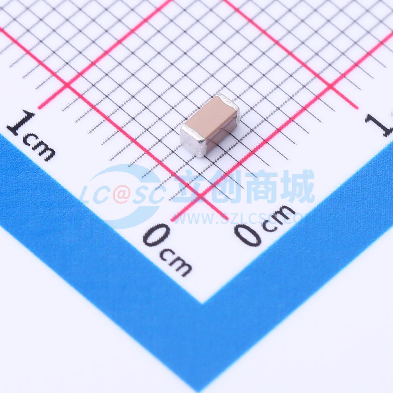 点击查看大图 C3216X8R1E225K160AB实物图