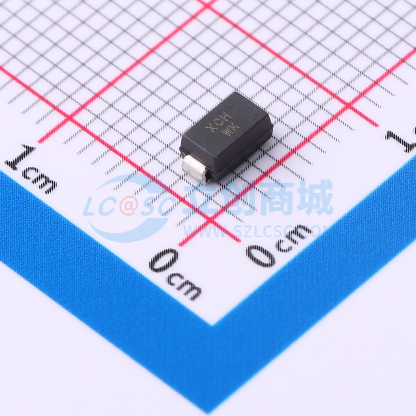 点击查看大图 SMAJ6.5CA实物图