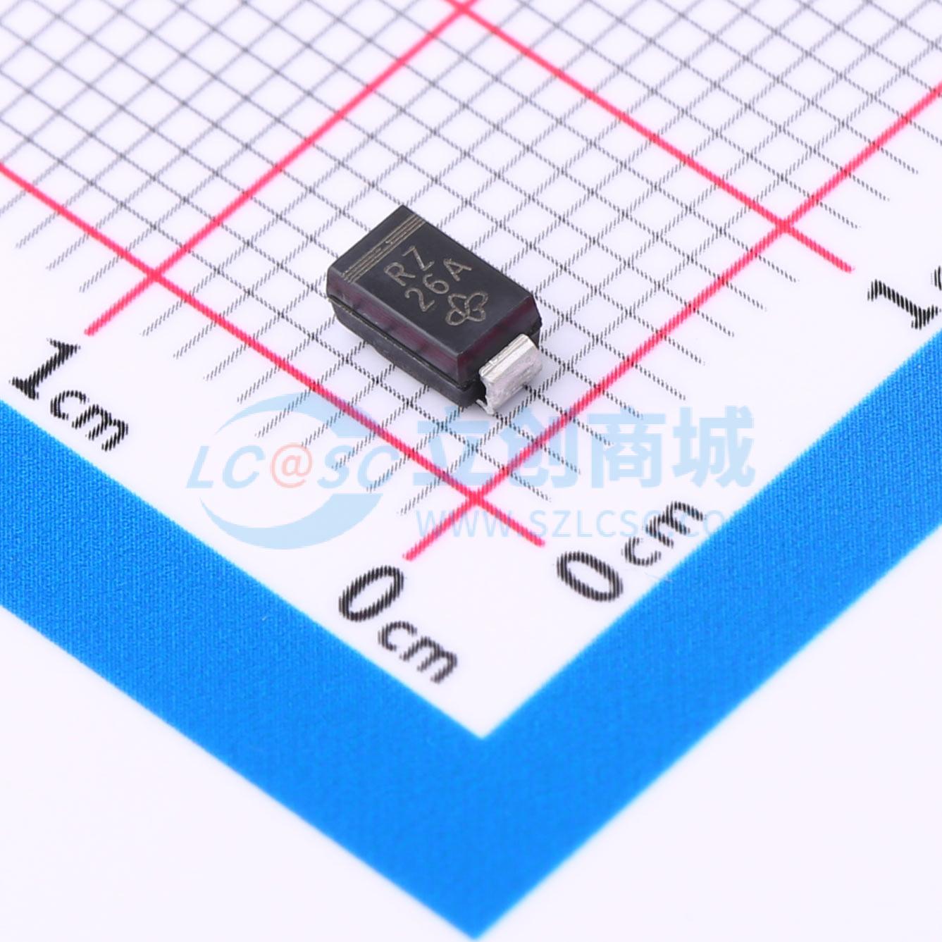 SMAJ100A-E3/61实物图
