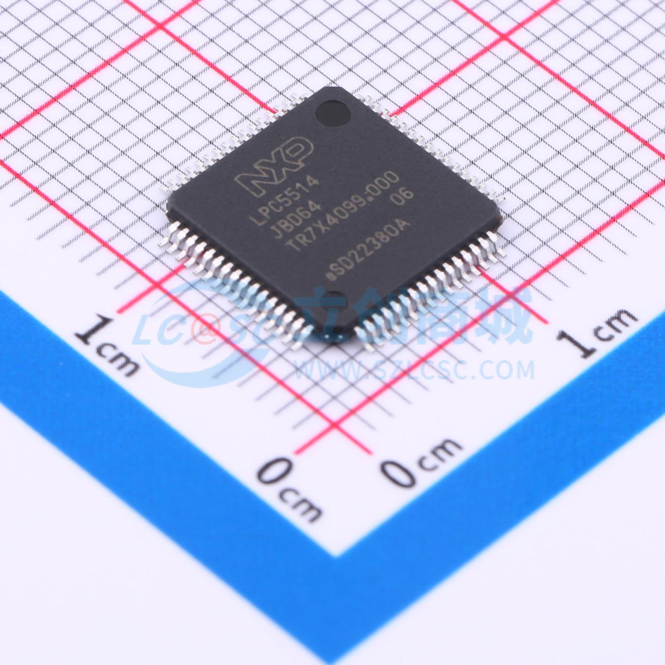 LPC5514JBD64E实物图