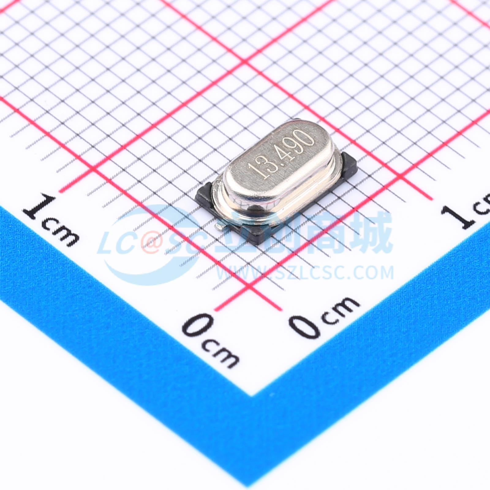 点击查看大图 S47SMD13.490M20PF10R30B3实物图