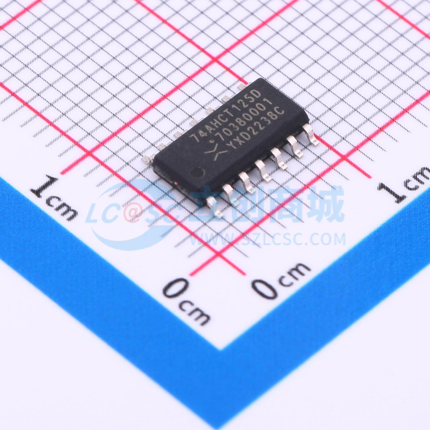 点击查看大图 74AHCT125D,118实物图