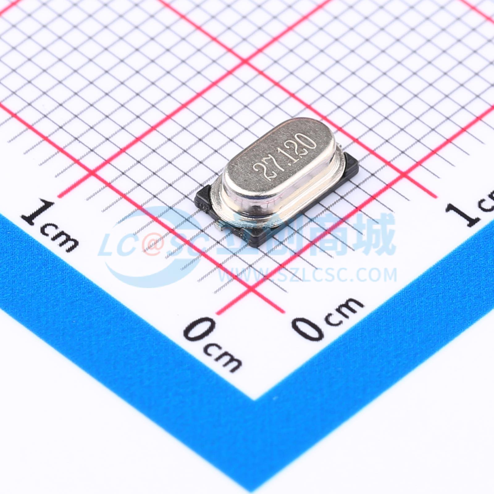 点击查看大图 S47SMD27.120M20PF10R30B3实物图