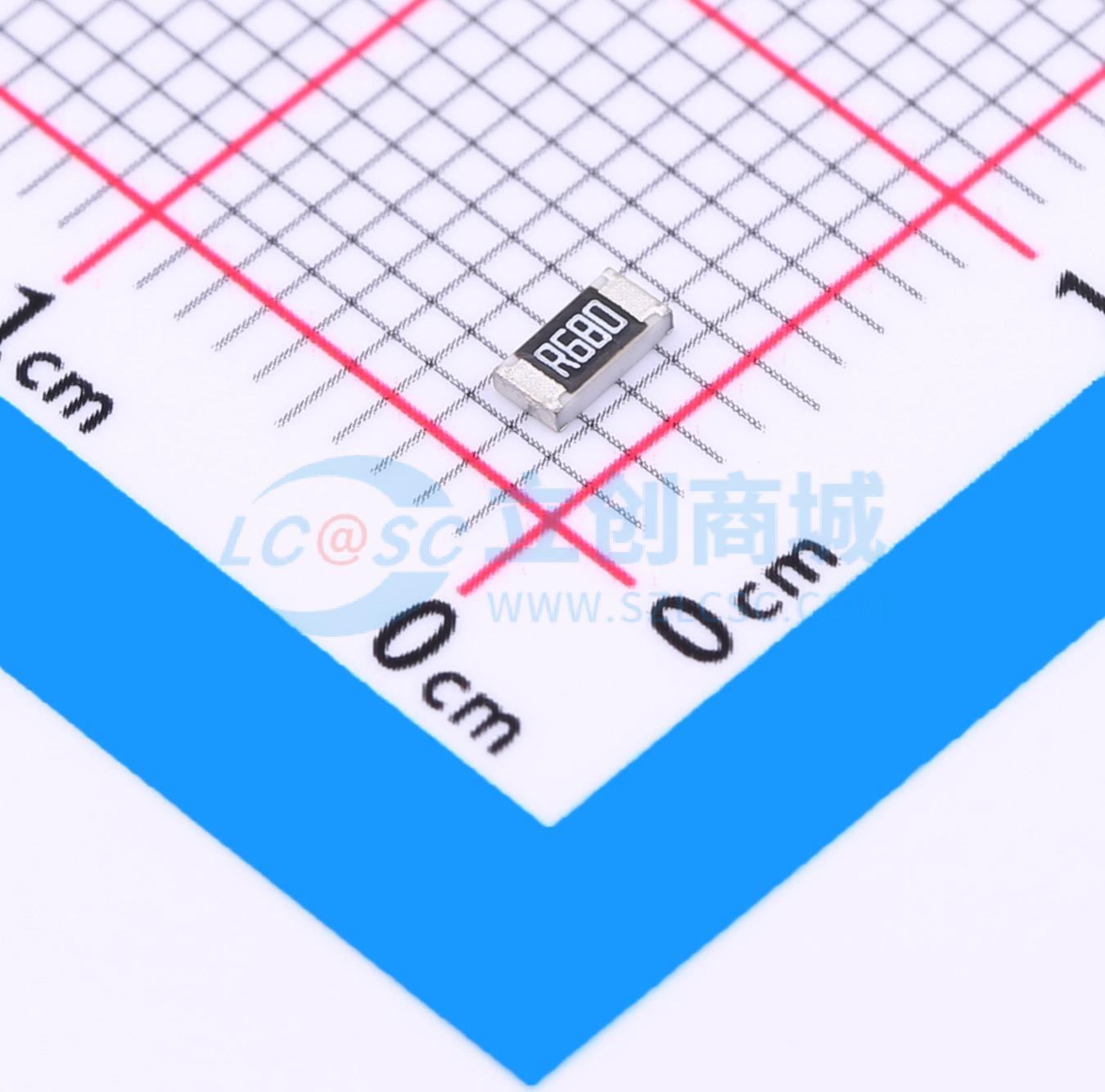 点击查看大图 RLP73K2BR68JTD实物图