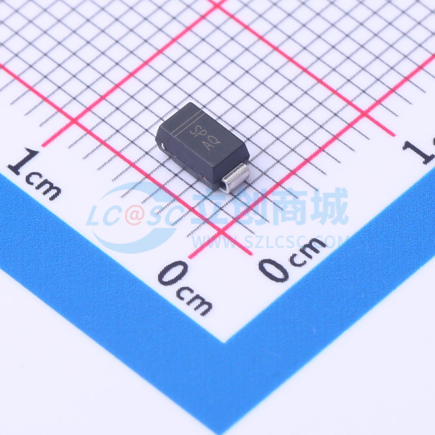 点击查看大图 SMAJ160A实物图