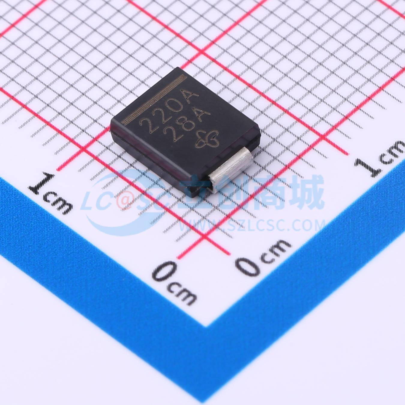 1.5SMC220A-E3/57T实物图