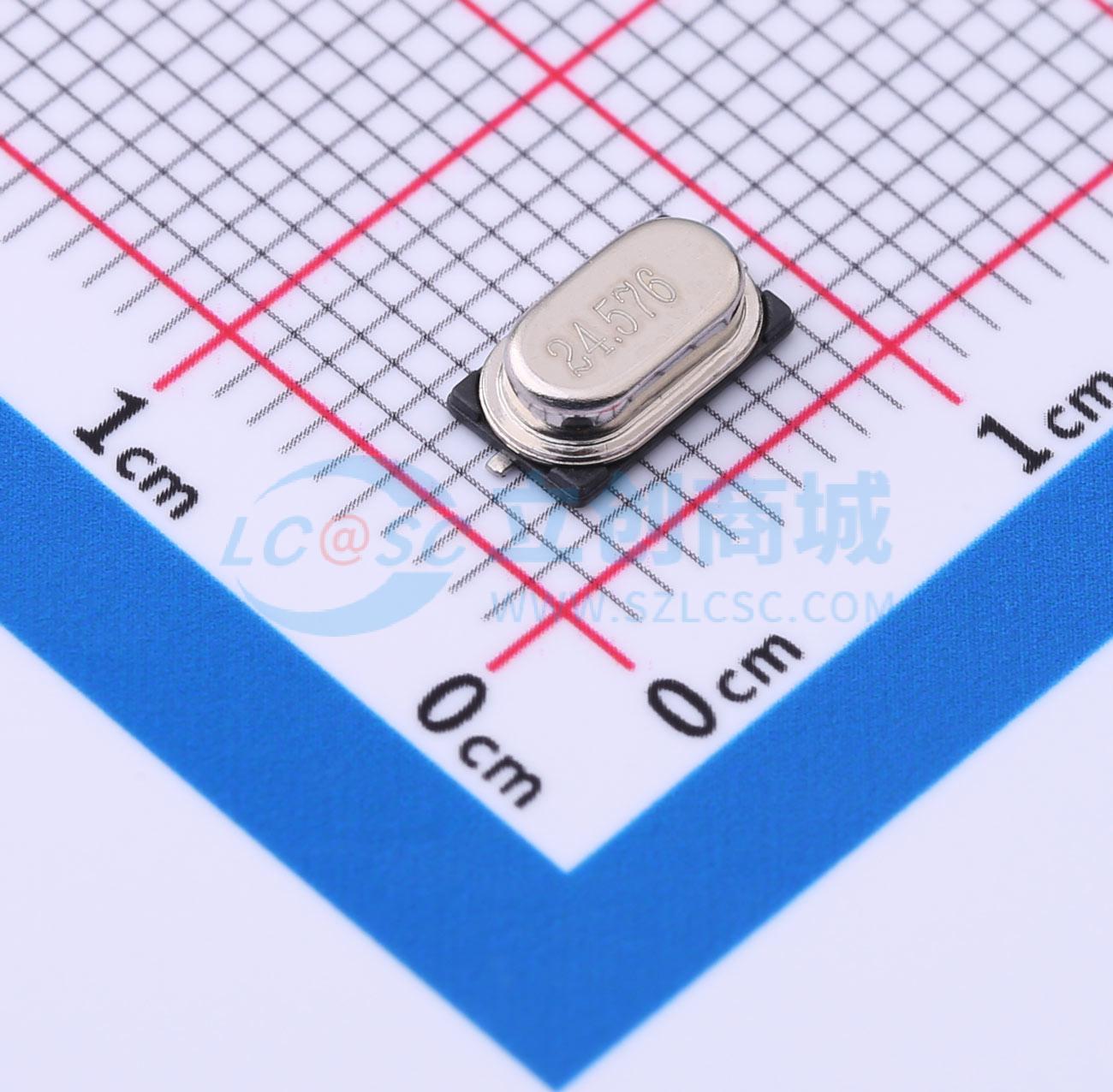 点击查看大图 S47SMD24.576M10PF20R30B3实物图