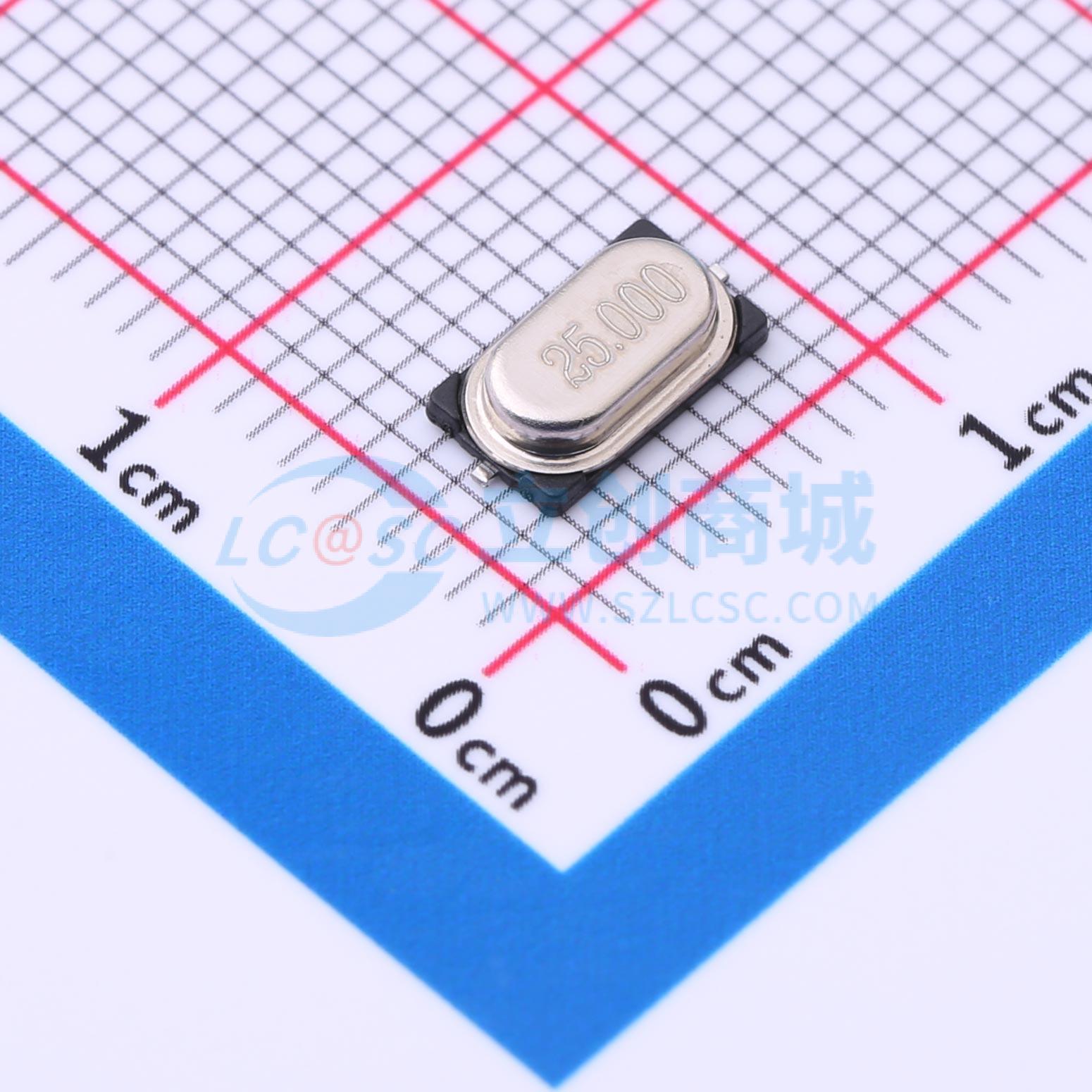 点击查看大图 S47SMD25.000M8PF10R30B3实物图