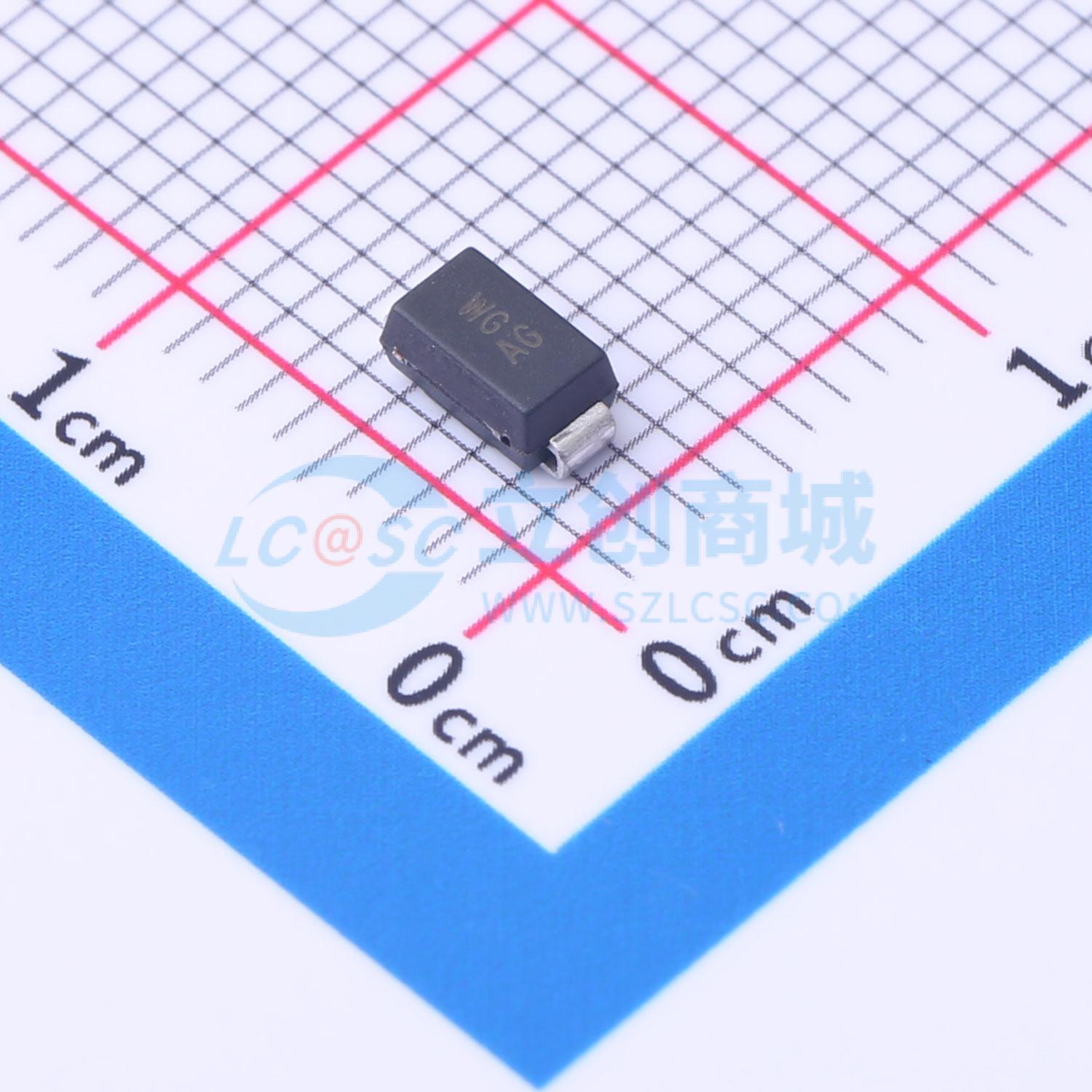 点击查看大图 SMAJ58CA实物图