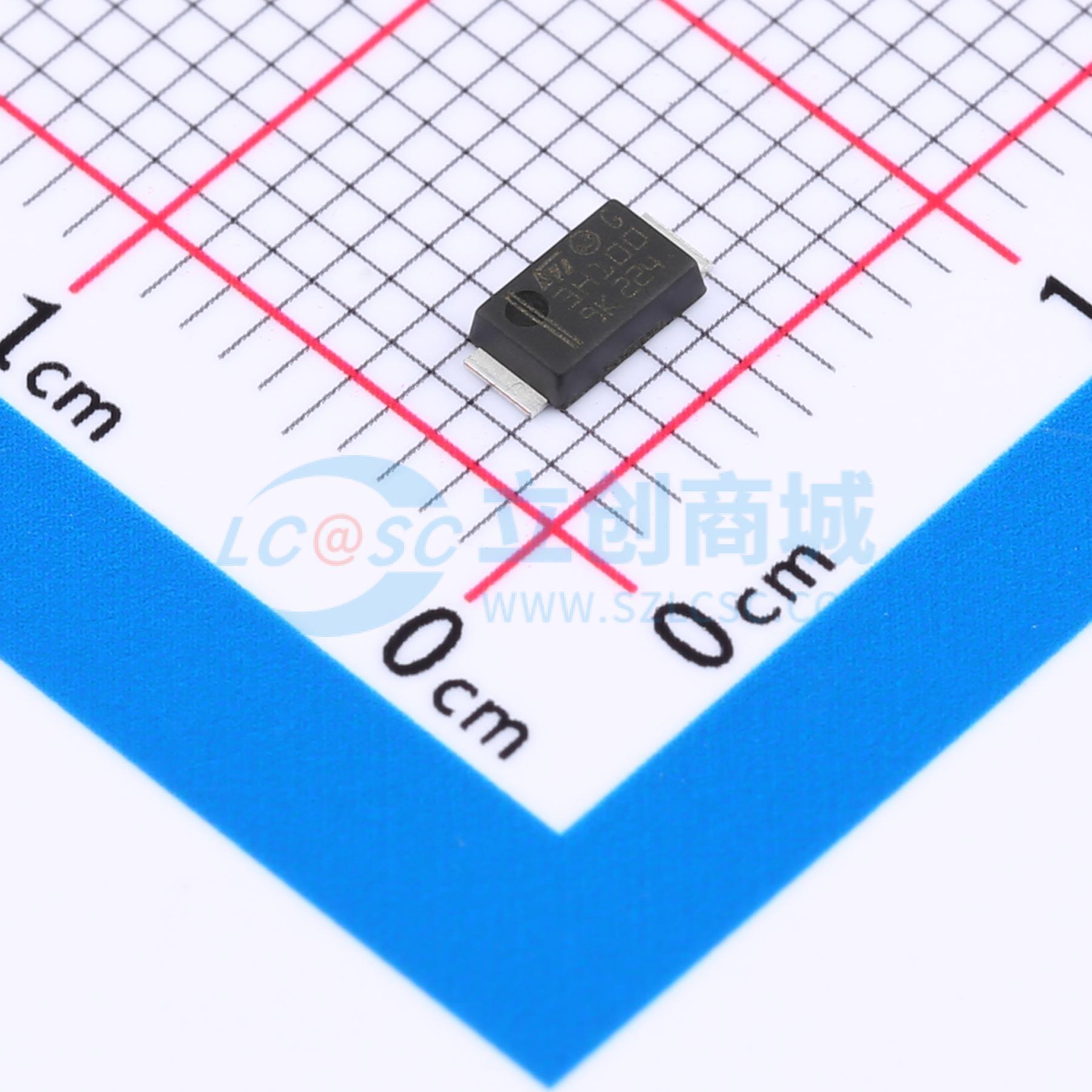STPS3H100AF实物图