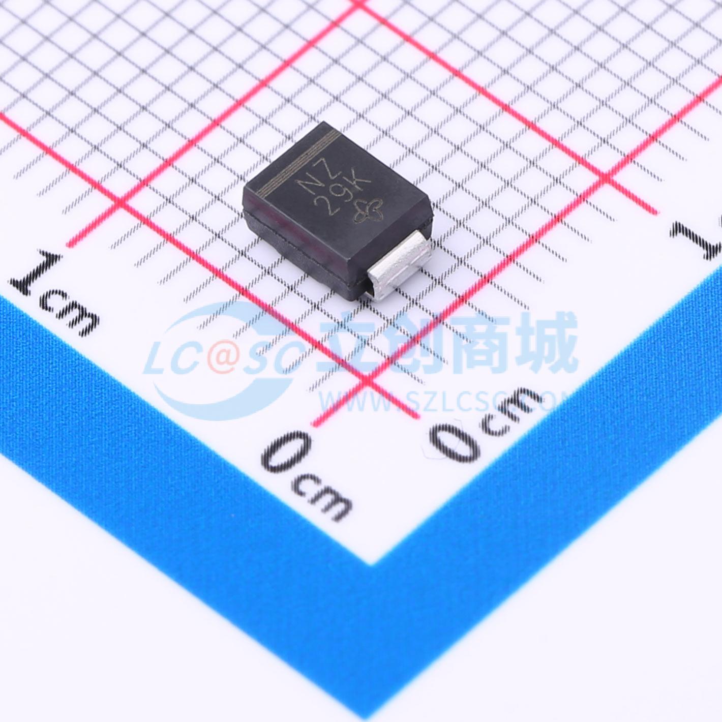 SMBJ100A-E3/52实物图
