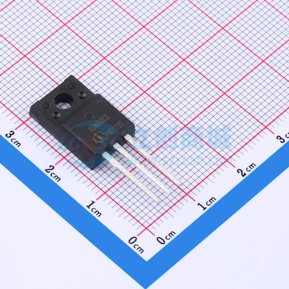 SPA08N80C3XKSA1实物图
