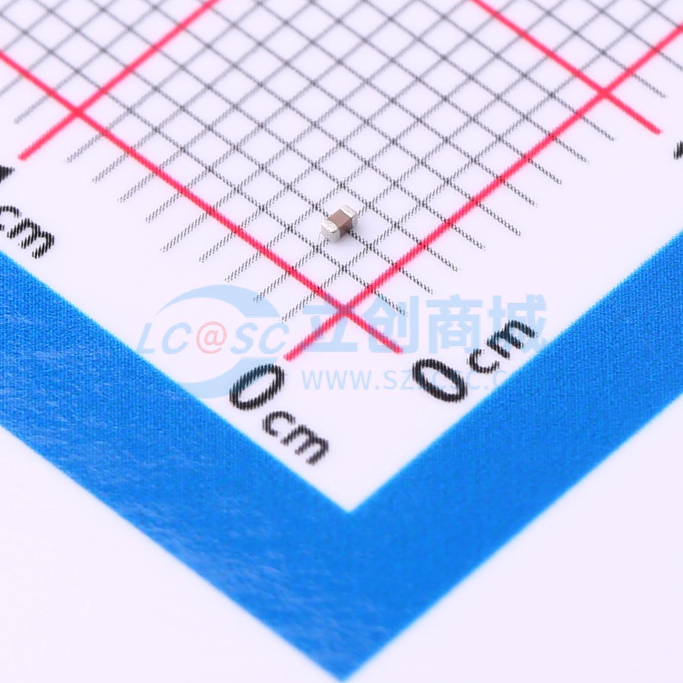 点击查看大图 CGA2B3X7R1V333K050BB实物图