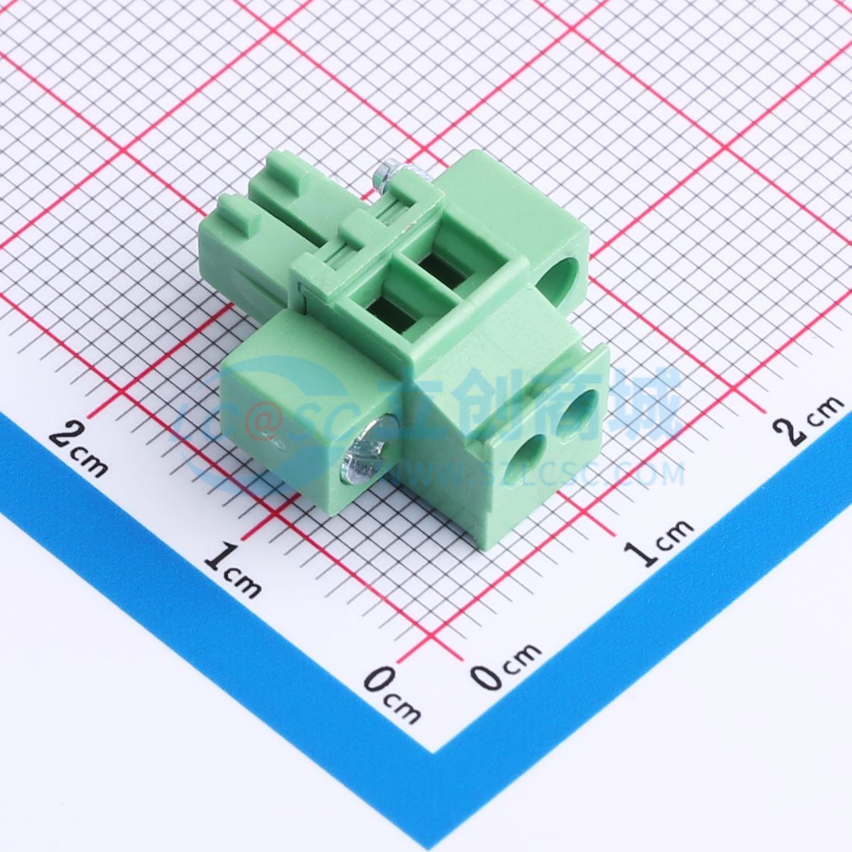 点击查看大图 DB2EKAM-3.5-2P-GN-S实物图