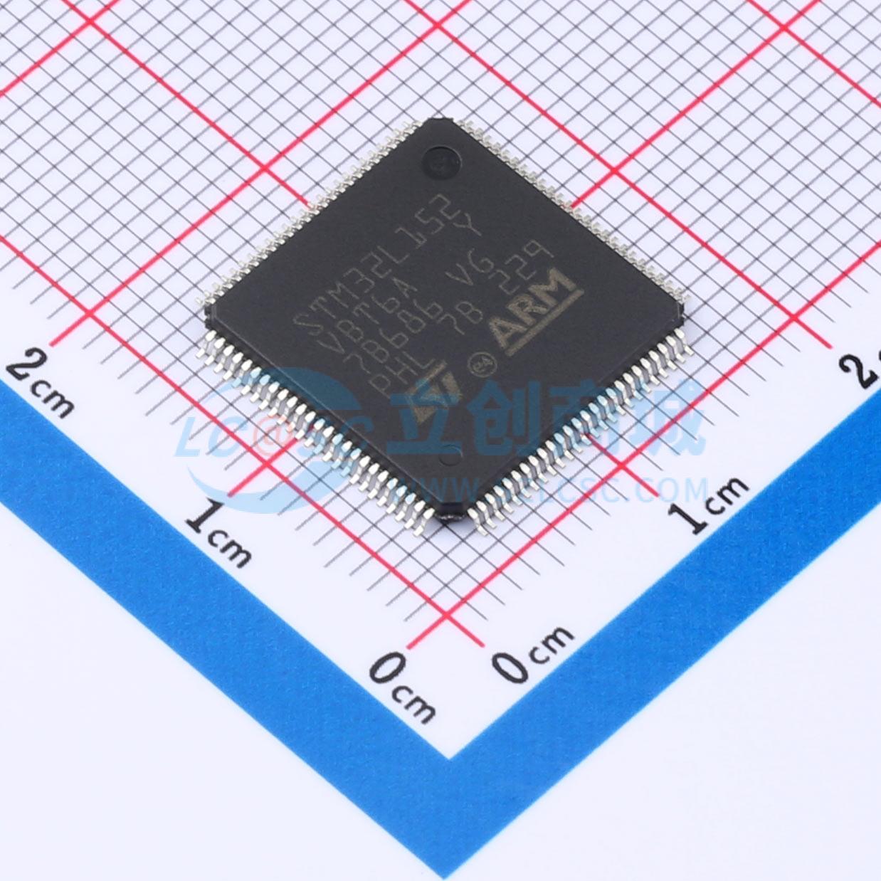 STM32L152VBT6ATR实物图
