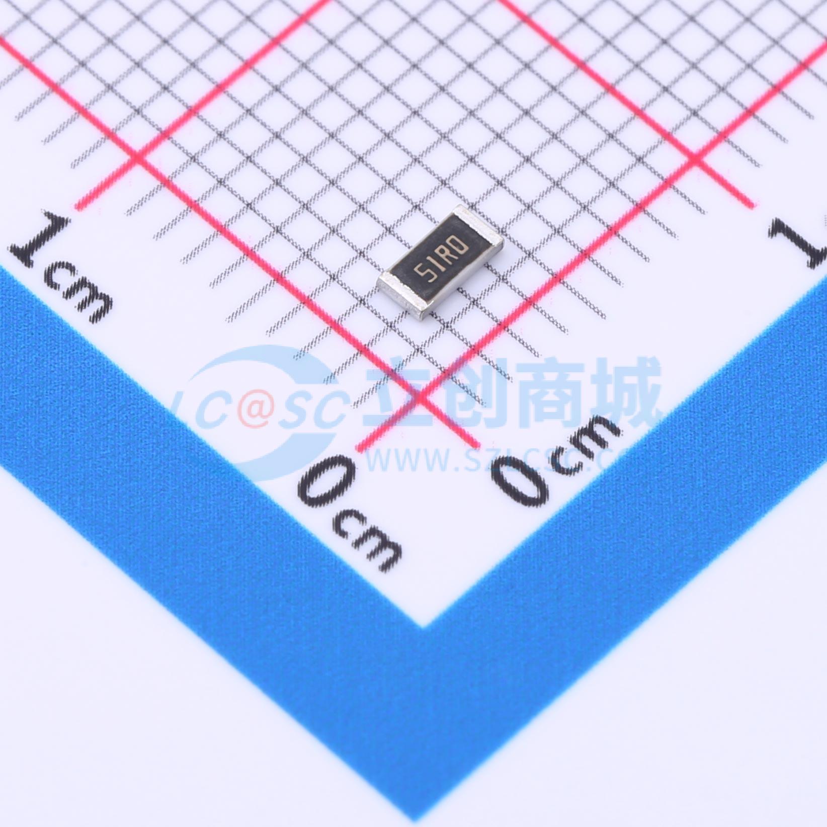 KTR18EZPF51R0实物图