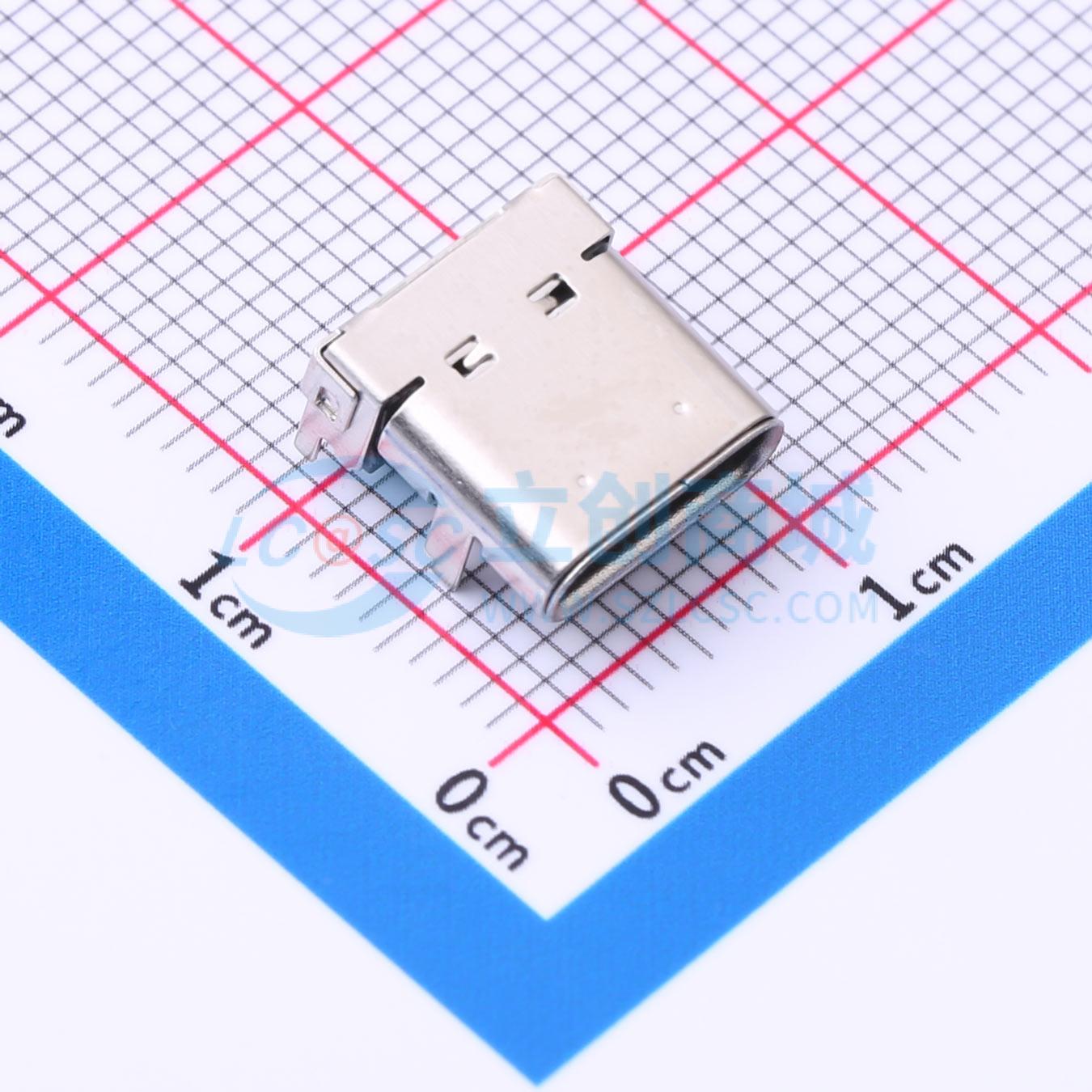 HC-TYPE-C-24P-DS10.0-CH2.75S-5A-04实物图