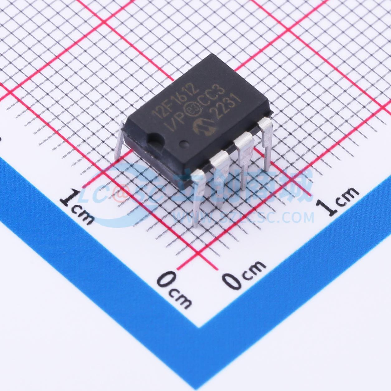 点击查看大图 PIC12F1612-I/P实物图