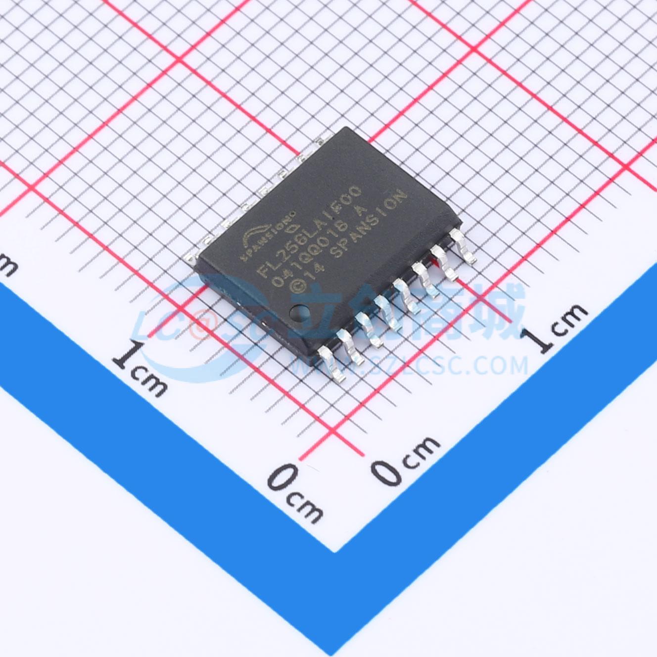 点击查看大图 S25FL256LAGMFI000实物图