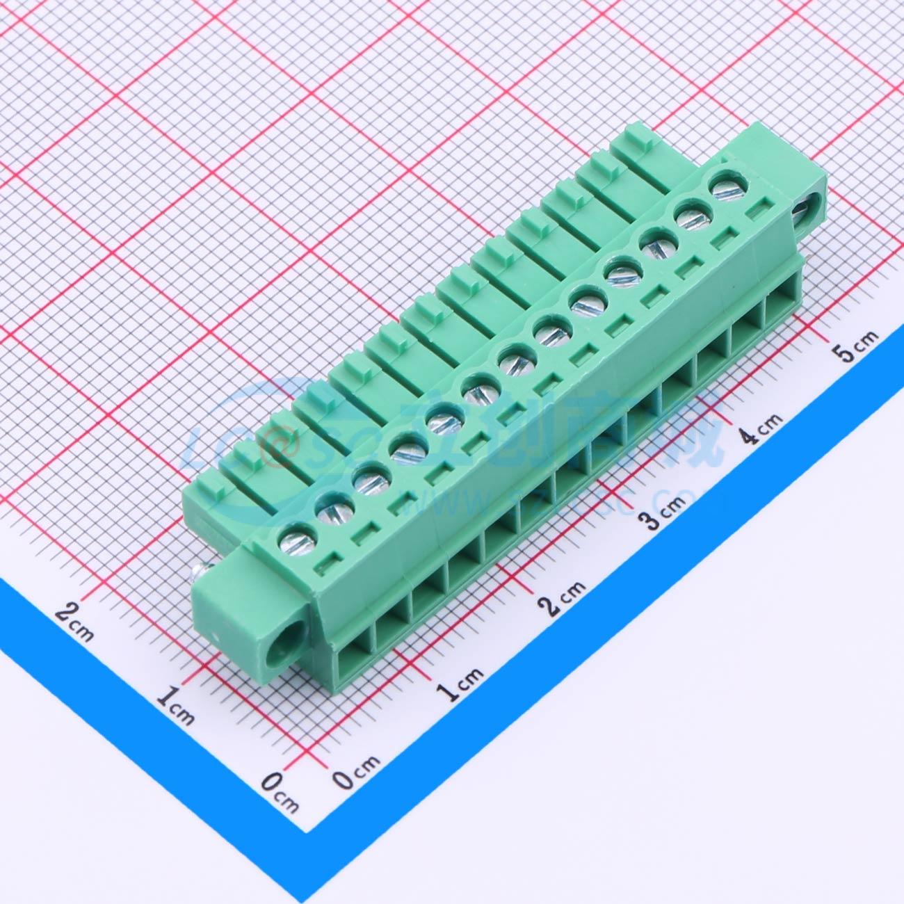 点击查看大图 MX15EDGKM-3.5-13P-GN01-Cu-Y-A实物图