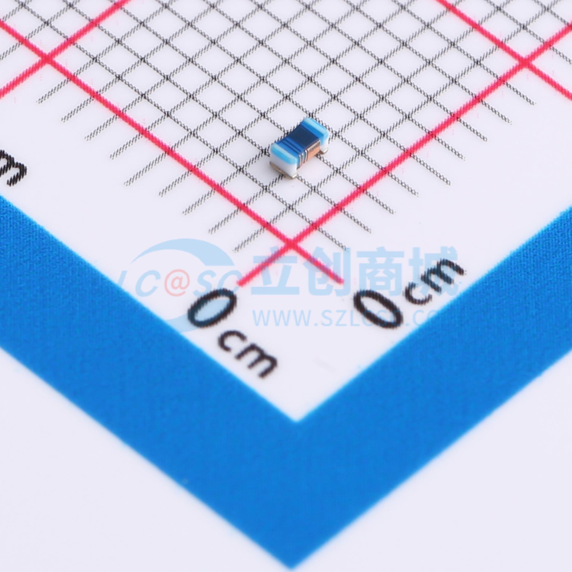 点击查看大图 LQW18AN68NJ8ZD实物图