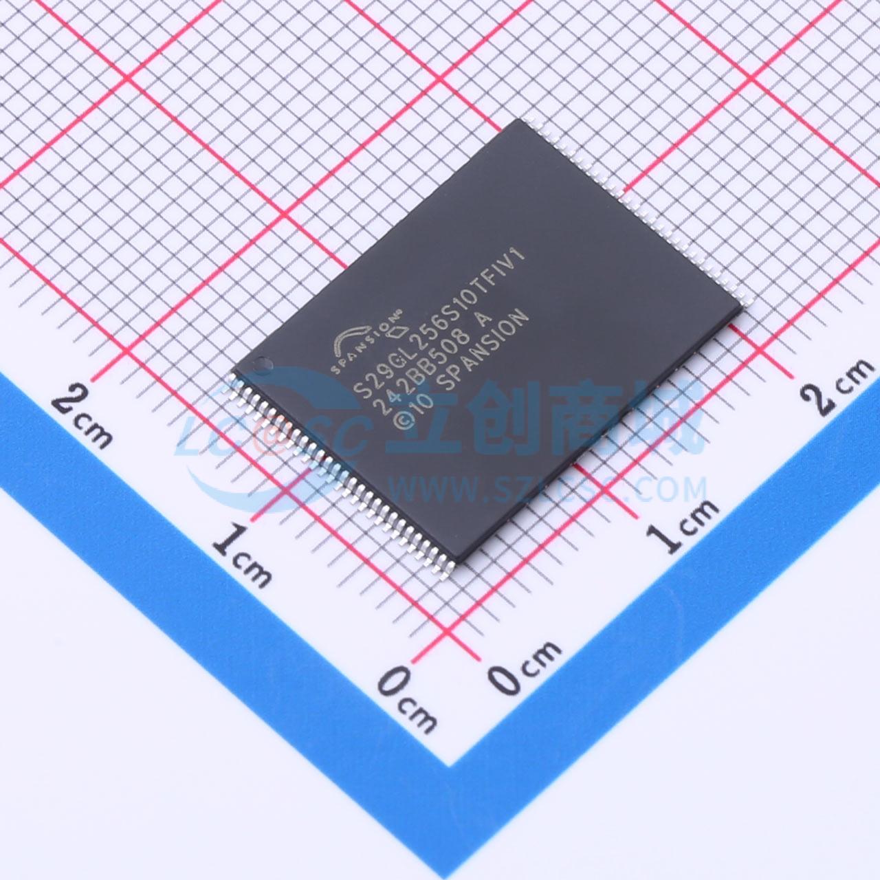 S29GL256S10TFIV10实物图