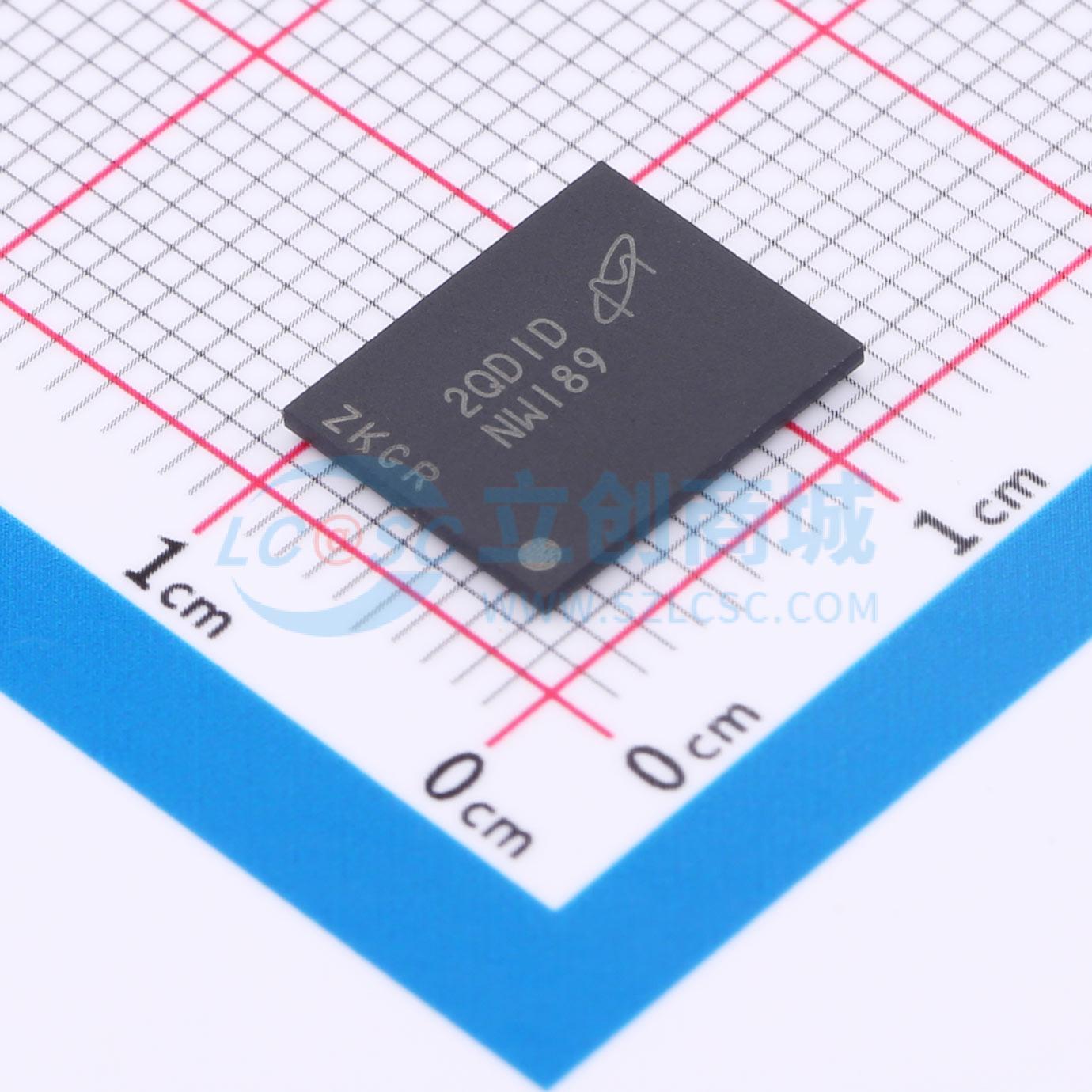 点击查看大图 MT29F4G08ABBDAH4:D实物图