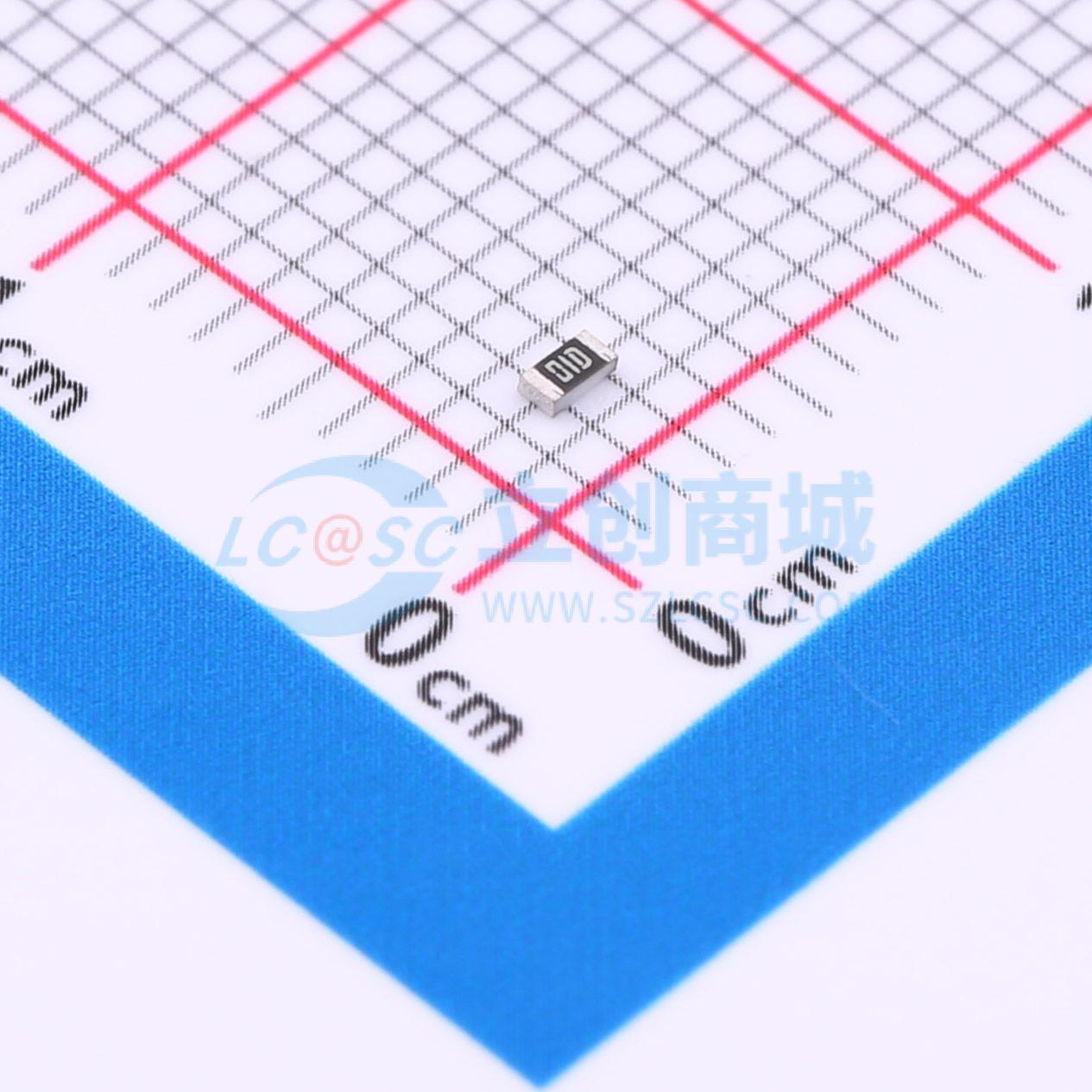 点击查看大图 CRGCQ0603F100K实物图