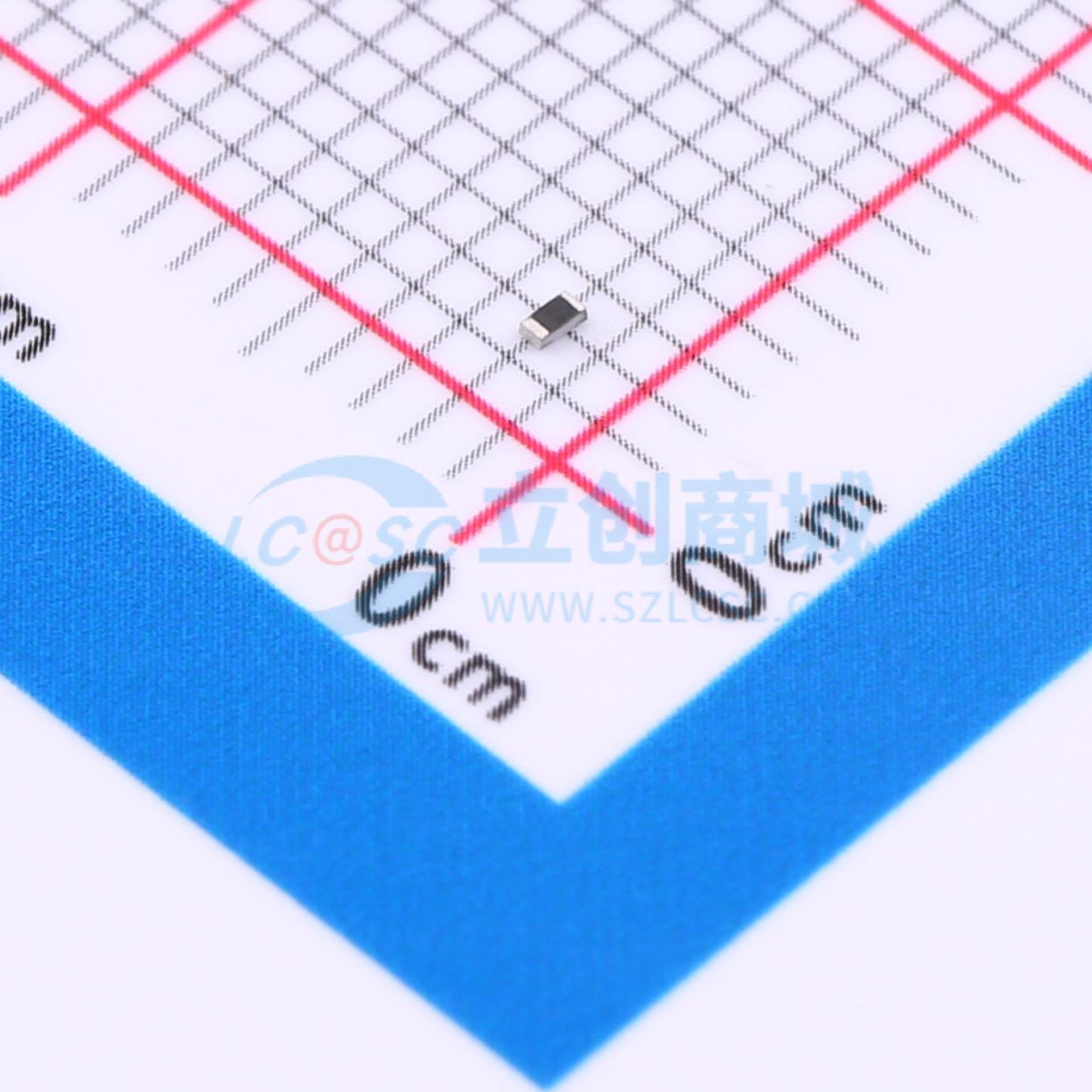 点击查看大图 CRG0402F330K实物图