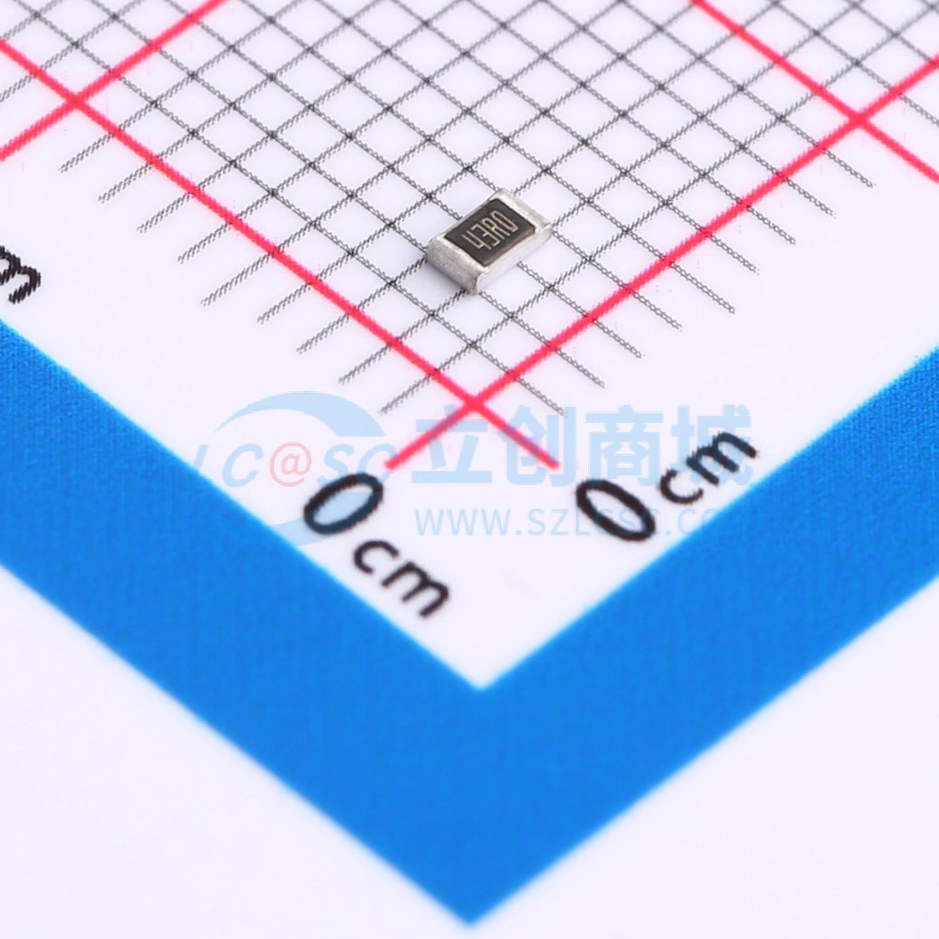 点击查看大图 ESR10EZPF43R0实物图