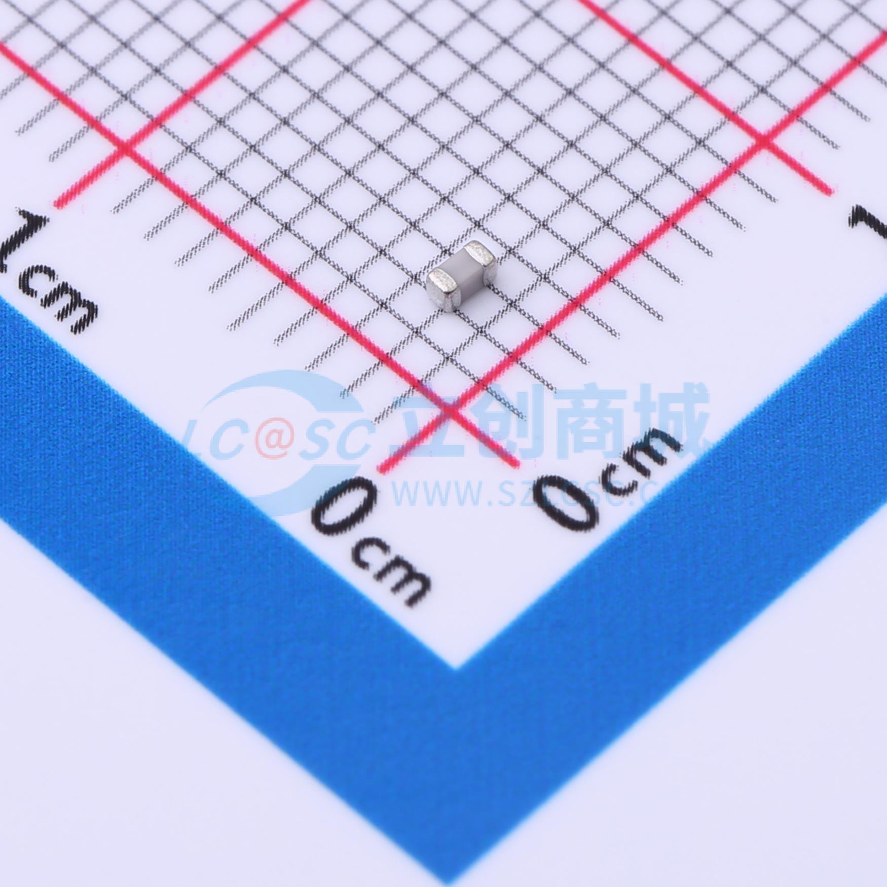 点击查看大图 VJ0603A220FXACW1BC实物图