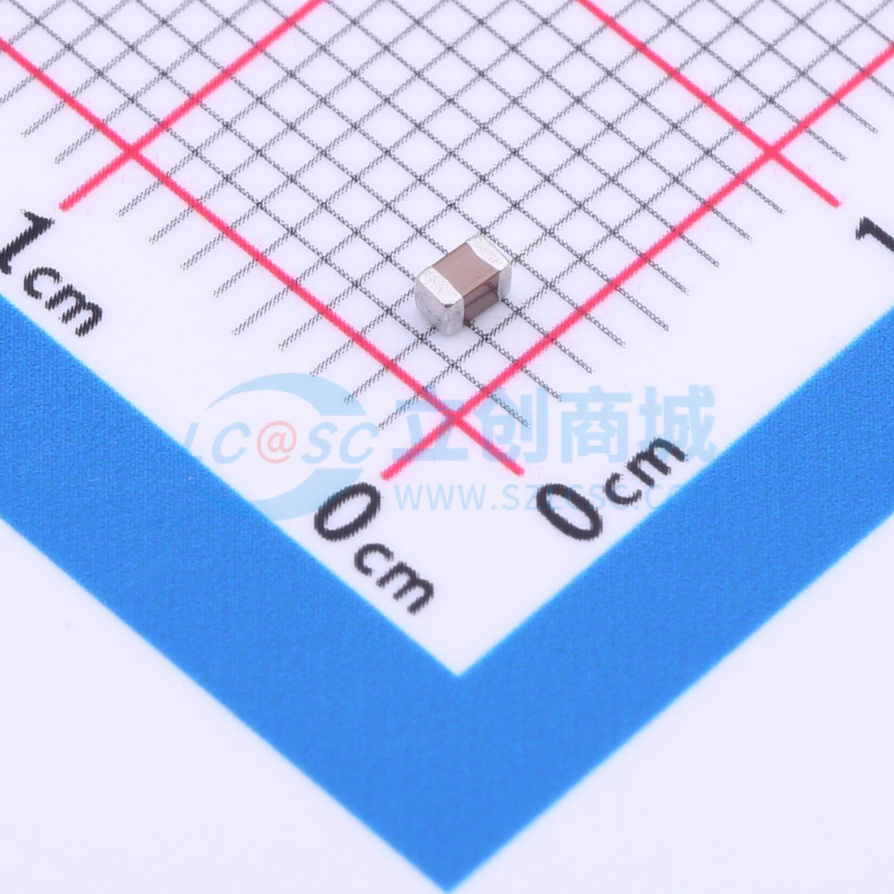 点击查看大图 CGA4J1X8L1C335K125AC实物图