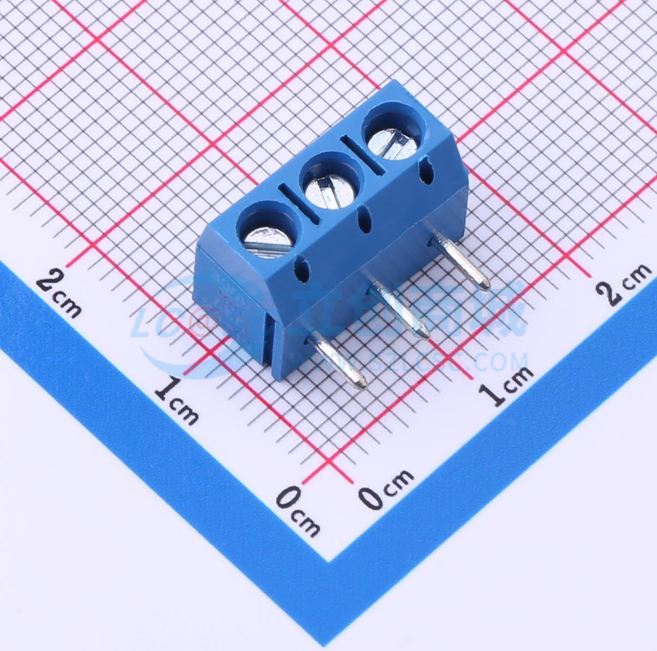 点击查看大图 MX301R-5.0-03P-BU01-Cu-Y-A实物图