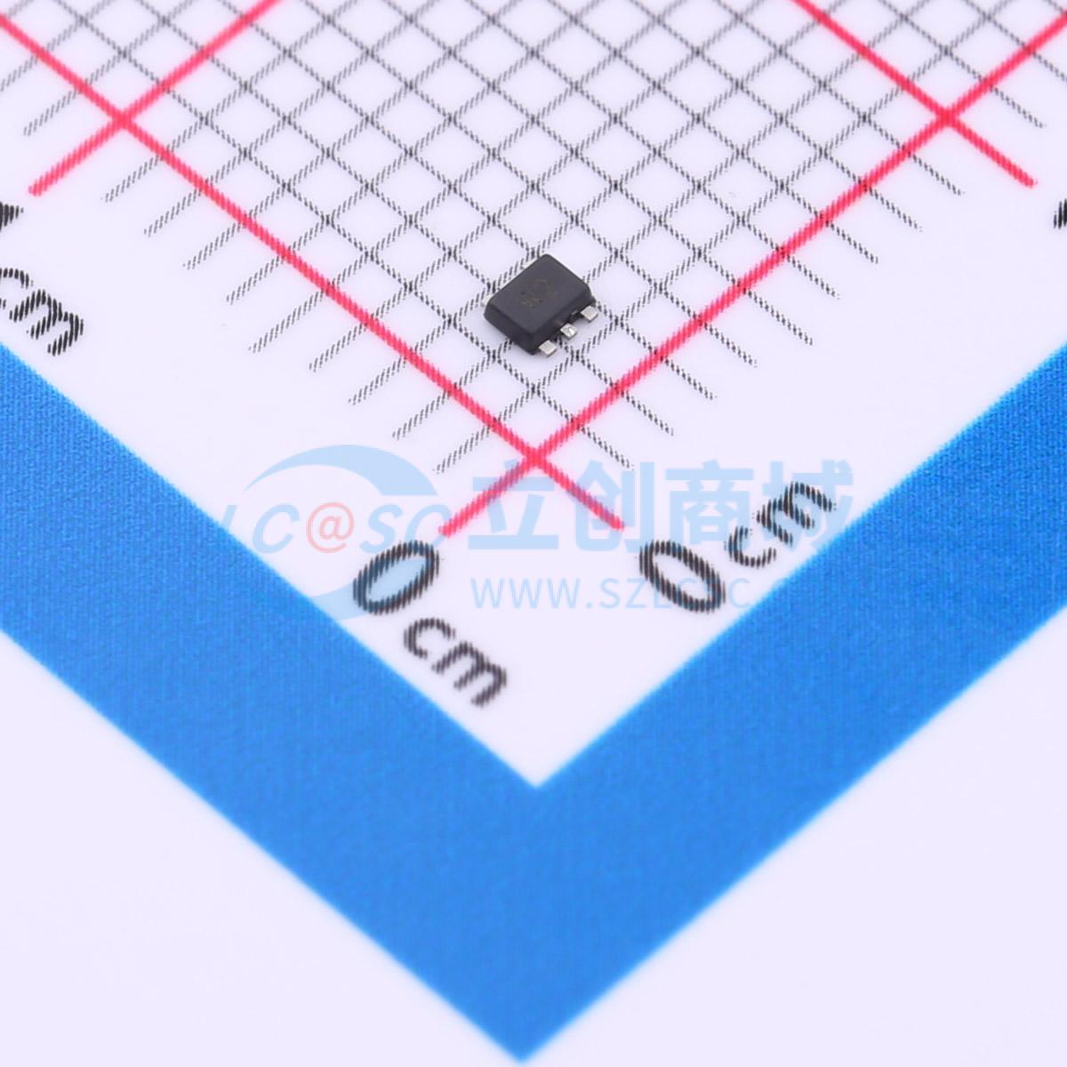 点击查看大图 LM-PESD5V0V4UW实物图